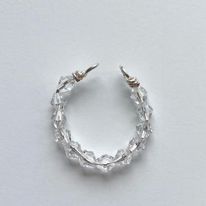 ❣︎ Adjustable white ring ❣︎